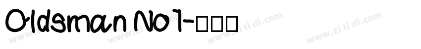 Oldsman No1字体转换